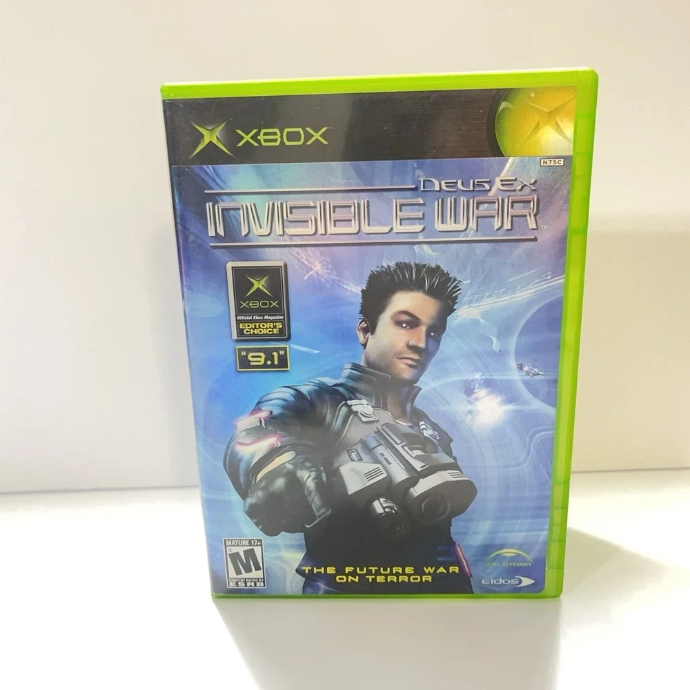 Deus Ex: Invisible War (Microsoft Xbox, 2003) CIB w/Reg Card